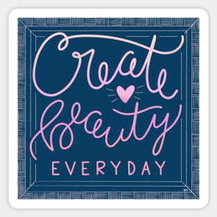 Create Beauty Everyday Sticker